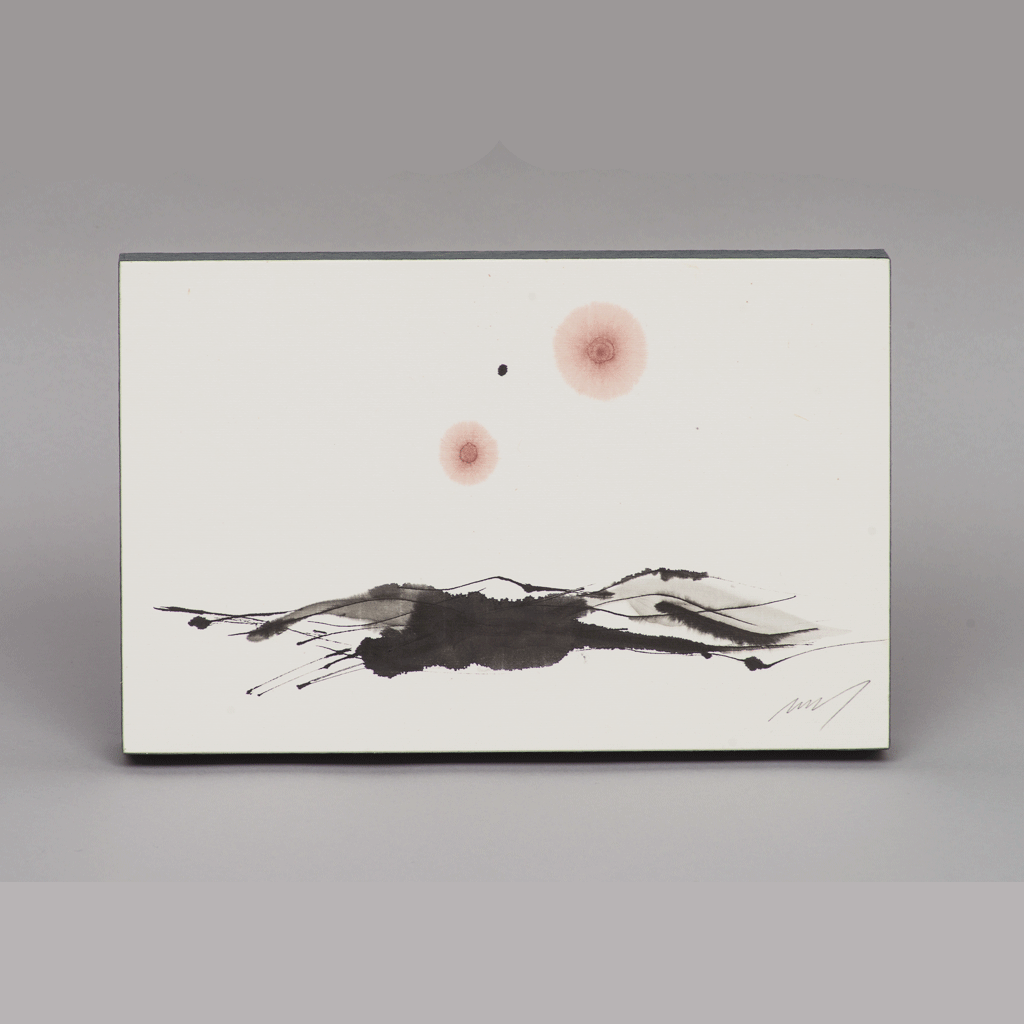 額入り書画 竹内栖鳳 手摺り木版画『ニ龍争珠』【額装】 - 国内外の優れた伝統工芸