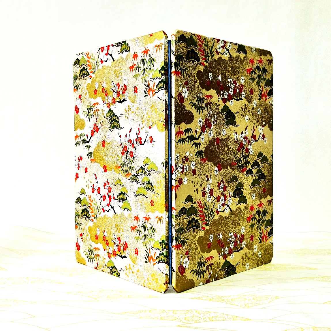 六地蔵尊　在銘　壁掛けインテリア　 額縦横幅 53cmx62.5cm 六八風呂敷（#142 無彩Ⅱ）68cm ｜小倉織｜小倉 縞縞 【公式